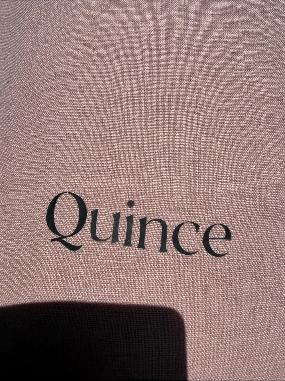 Quince NWOT European Linen Duvet Cover Set in Dusty Mauve Queen 876